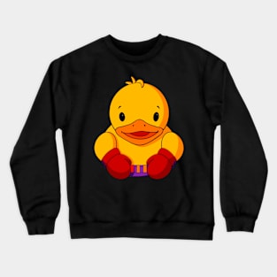 Boxing Rubber Duck Crewneck Sweatshirt